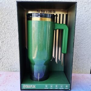Universal Studios Wicked Hydrapeak Green Ombre Stainless Steel Insulated Tumbler
